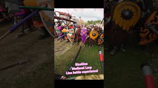 Some little line battle at bicolline larp battle combat pov bicolline [upl. by Aissak]