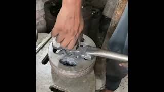 How to use a bench drill machine tools weldingcreative shorts [upl. by Kotz]