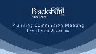 Blacksburg Planning Commission Meeting  September 3 2024 [upl. by Asilim]