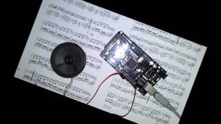 Mozart Alla Turca auf Arduino Mega 2560 Klaviersonate 11 KV 331 [upl. by Akiret]