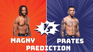 Neil Magny vs Carlos Prates Prediction [upl. by Atsyrhc530]