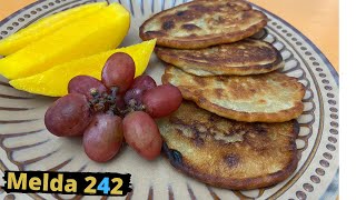 AUTHENTIC BAHAMIAN BANANA PANCAKES  BAHAMIAN COOKING [upl. by Bilak]