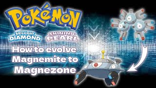 How to evolve magneton into Magnezone  Pokémon Brilliant Diamond and Shining Pearl [upl. by Nunciata476]