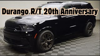 Walkaround 2025 DB Black Dodge Durango RT 20th Anniversary Premium AWD [upl. by Danziger8]