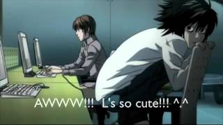 Ls Funniest Moments death note [upl. by Maisel]