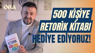 500 Kişiye Retorik Kitabı Hediye Ediyoruz😍 [upl. by Freya]