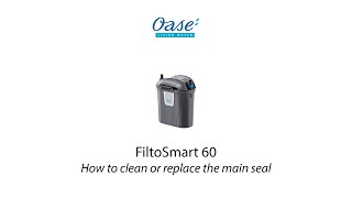 FiltoSmart 60 — How to clean or replace the main seal [upl. by Obeded225]