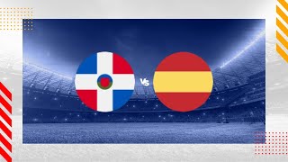 REPÚBLICA DOMINICANA X ESPANHA AO VIVO FUTEBOL MASCULINO OLIMPÍADAS PARIS 2024 [upl. by Belva]