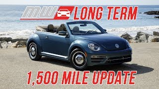 2018 Volkswagen Beetle Convertible  Long Term Update [upl. by Byran217]