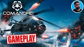 COMANCHE  GAMEPLAY  NOVO JOGO DE HELICÓPTERO PARA PC [upl. by Alli]