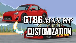 Max Engine amp Turbo Upgrade FR Legends Drifting amp Customization Gameplay [upl. by Nylatsyrc]