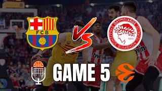 ¡BARÇAOLYMPIACOS EN DIRECTO EUROLIGA [upl. by Galer]