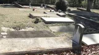 HAUNTED PLACES Memory Hill Cemetery in Milledgeville GA Flannery OConnor amp Bill Miner Graves [upl. by Eile487]