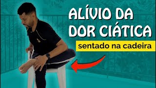 5 Exercícios simples p NERVO CIÁTICO  Alivio da Dor  Rodrigo Lopes Fisioterapeuta [upl. by Sirotek887]