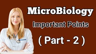 Microbiology Important Points  Part  2 [upl. by Natye826]