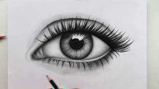 How to Draw a Realistic Eye [upl. by Bassett156]