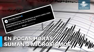 ¡Llega septiembre con microsismos en la CDMX [upl. by Ronal]