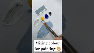 Mixing colour for painting 🎨art colors drawing painting shorts ytshorts youtube viralshort [upl. by Viviana]