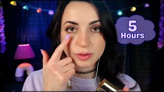 5 Hours of Gibi ASMR Doing Your Makeup  Soft Spoken [upl. by Anha]