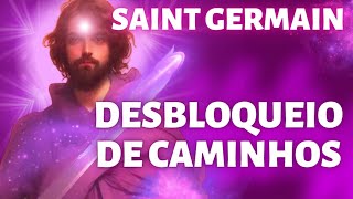 🔯ORAÇÃO QUÂNTICA PODEROSA  SAINT GERMAIN  Desbloquear Caminhos e Abrir Portas  Chama Violeta [upl. by Tomlin]