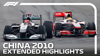 Extended Race Highlights  2010 Chinese Grand Prix [upl. by Geer895]