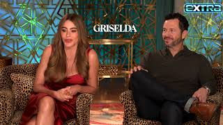 Sofía Vergara on STRESSFUL ‘Griselda’ Role amp ‘Amazing’ Karol G Exclusive [upl. by Betthezul]