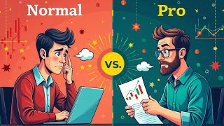 NORMAL VS PRO TRADER के बीच में यह फर्क कोई बड़ा Youtube नहीं बताएगा 💀 viralvideo popular 💀💀 [upl. by Aihseit]