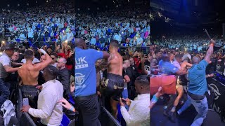 HSTikkyTokky Celebrates Boxing Debut KO By Spitting Throwing Chair In The Crowd [upl. by Normi436]