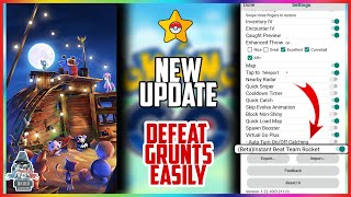 Pg Sharp New Feature 😱  Beta Version 12210  Autodefeat GRUNTS  Droid Gamehub [upl. by Sitruk]