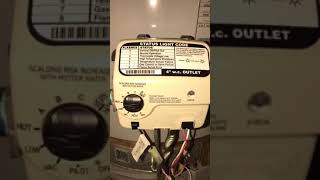 Fix 4blink fault code on Honeywell water heater gas valve High temperature shutdown Try first [upl. by Spielman130]