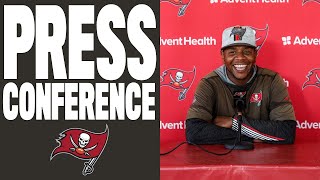 Byron Leftwich on Tom Bradys Playmaking Ability Divisional Matchup with Saints  Press Conference [upl. by Adnola]