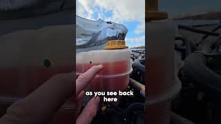 Checking Coolant Levels in Freightliner Cascadia [upl. by Underwood]