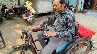 Guwahati to Hajo On Electric Tricycle Motorized Tricycle  WC Rider  Three Wheels Tricycle  ✨ [upl. by Hcra328]