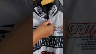 REVIEW JAKET NASCAR VINTAGE ANTI MAINSTREAM shorts jacket nascarjacket brutalists [upl. by Holladay450]