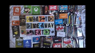 Week 44 Giveaway Giving Away 1 Sealed Pack For Anyone Anywhere OR 1 USA Only Gift Card Up To 10 [upl. by Iaoh346]