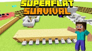 overleven in superflat   minecraft survival 4 [upl. by Bubalo]