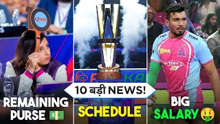 Pro Kabaddi  Team Purse  Auction Schedule amp Time  Most Expensive Retained Player amp More [upl. by Haya]