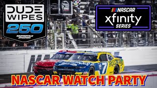 2024 NASCAR Xfinity Series Martinsville Live Stream and Reaction  Dude Wipes 250 [upl. by Ddarb619]