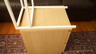 Ikea Nightstands MALM vs RAST vs NESNA [upl. by Haidebej]