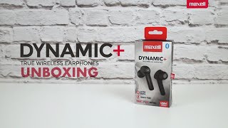 Maxell DYNAMIC TWS unboxing [upl. by Oiratno]