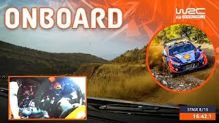 FULL ONBOARD  SS8 NeuvilleWydaeghe  WRC EKO Acropolis Rally Greece 2023 [upl. by Anauqal]