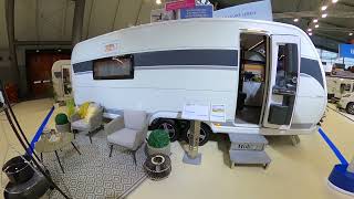 Luxury caravan  Hobby Maxia 660 WQM [upl. by Annauqaj48]