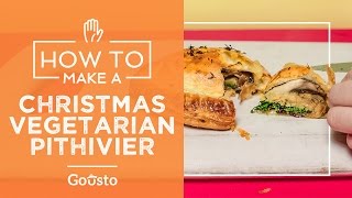 How To Make A Christmas Vegetarian Pithivier  Gousto [upl. by Dixon]