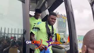 Black Stars Arrive at Stadium for Training [upl. by Caputo]