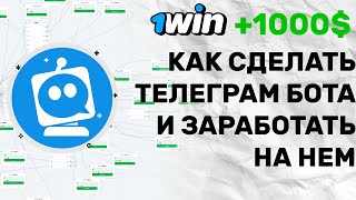 1000 НА ГЕМБЛИНГЕ  КАК СДЕЛАТЬ ТГ БОТА ДЛЯ УБТ БЕСПЛАТНО [upl. by O'Donovan]