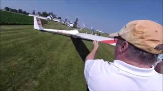 Preparing a Schleicher ASK 21 Glider for a flight [upl. by Iormina364]