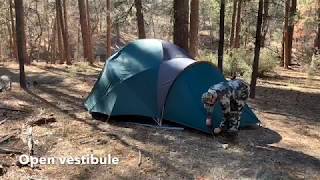 Solo Setup of Cabela’s 6 Man Alaskan Guide Tent [upl. by Atla]