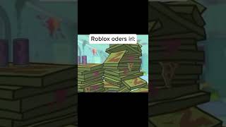 Roblox oders irl roblox gaming trending fyp [upl. by Carlin]