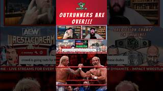 Outrunners run wild outrunners aewwrestledream aew [upl. by Ahsyat]