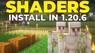 How To Download amp Install Minecraft Shaders 1206 on PC [upl. by Ammann]